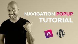 Trigger Elementor Popups From Any Navigation Item Tutorial