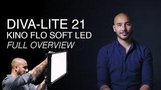 Kino Flo Diva-Lite 21 | The Best Portable LED Soft Light with Full RGB and Effects Control