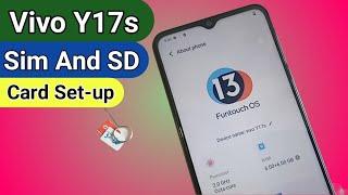 Vivo Y17s insert Sim card // Setup New Sim And SD card