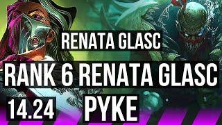 RENATA GLASC & Varus vs PYKE & Kalista (SUP) | Rank 6 Renata Glasc | BR Challenger | 14.24