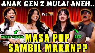 CANTIK2 TAPI PUP SAMBIL MAKAN‼️LOH.. ENAK LOH OM!! VONZY DAN SZE AGAK LAEN!  - VIDI