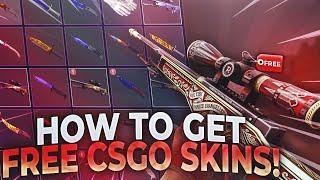 HOW TO GET FREE CSGO SKINS IN 2020!!!