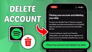 How to Delete Spotify Account Permanently - Delete Spotify FREE Account