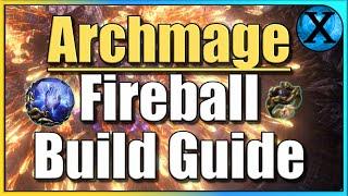 Path of Exile 2 - Archmage Fireball Stormweaver Build Guide (T4 Xesht down & More)