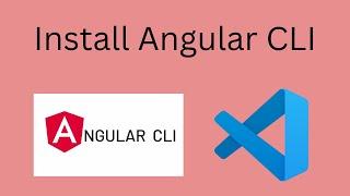 Install Angular CLI