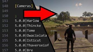How to change the ini file without restarting the game | Cinematic Camera | Red Dead Redemption 2