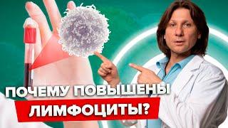 Почему повышены ЛИМФОЦИТЫ в анализе КРОВИ? В чем ПРИЧИНА?