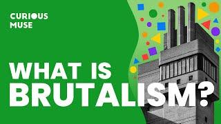 Brutalist Architecture in 6 Minutes: Ugly or Beautiful? 