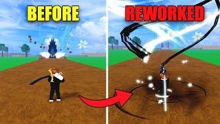 Update 20 Swords Rework vs Old Swords in Blox Fruits