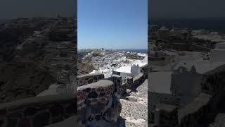 Arrival in Beautiful Oia  #greece #greekislands #oia #santorini