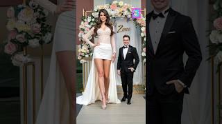 Tall Bride, Short Groom — Their Wedding Surprised Everyone!  Tall Woman & Short Man