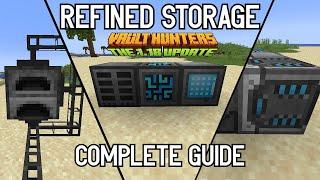 Refined Storage Tutorial Guide - Vault Hunters 1.18 Minecraft