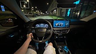 New Ford Kuga 2024 Night Test Drive