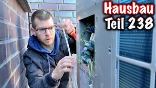 Hausbau Teil 238! (Wärmepumpe anschließen) ElektroM