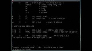 How to configure a DNS master reverse zone in a Linux System with BIND software