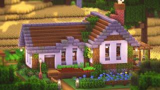 Minecraft | How to Build a Farmhouse [Tutorial]