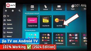 Jio TV on Android TV | Jio TV on Kodi App | Jio TV on Android TV 2024