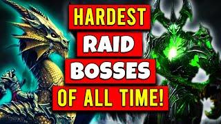 Top 10 Hardest MMO Raid Bosses of All Time!