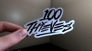 100 Thieves Jam Collection Apparel Unboxing!?!?!