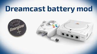 Dreamcast battery mod