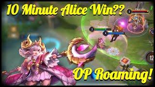 OP ALICE EARLY GAME? HOW TO WIN GAMES FAST | Beg AoV | AOV/Arena of Valor/ROV/Liên Quân Mobile