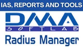 IAS Reports and Tools of DMA Softlab Radius Manage | DMA softlab radius manager part 14