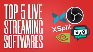 TOP 5 Live Streaming Software For PC (2023)