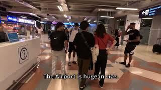 One of the Biggest Airport | Suvarnabhumi International Airport, Bangkok Thailand | August 2023
