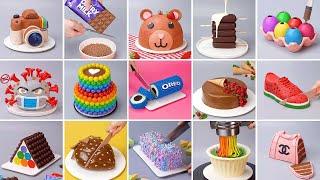 1000+ Amazing RAINBOW Cake Decorating Ideas | Homemade Chocolate Cake Hacks | Satisfying Video
