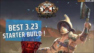 Best Starter Build Path of Exile 3.23 with the Bleeding Gladiator Duelist!