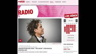 Masis Arakelian rbb Interview Premiere Trilogie Berliner Philharmonie 02 05 2023