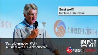 Ernst Wolff beim Dinner mit Input. #WEF #Totalitarismus #Weltherrschaft