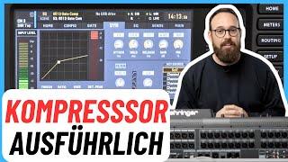 Kompressor einstellen auf dem Behringer X32