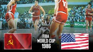 USSR vs USA - Classic Full Games | | FIBA Basketball World Cup Final 1986