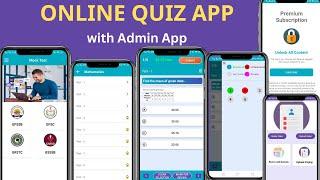 Online Quiz App with Admin Panel in Android Studio | Quiz Application using Firebase