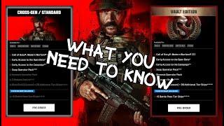 Standard VS Vault Edition - Call Of Duty Modern Warfare 3