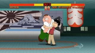 Family Guy  Street Fighter 'Peter vs Mr  Washee Washee'