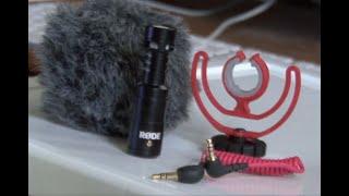 Rode Mic Video Micro Mic Demo Insta 360 - Tips/Tricks for better audio - custom rig for Action Cams