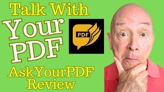 How To Use AI To Query PDFs - Review Of AskYourPDF