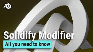 Solidify Modifier - Blender Tutorial for Beginners - Basics