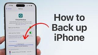 How to Backup your iPhone - iCloud or Computer!