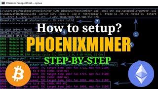 How to setup Phoenixminer for UnmineableGPU   Step by Step guide