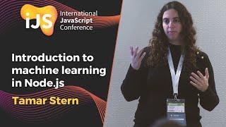 Introduction to machine learning in Node.js | Tamar Stern