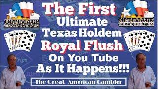 Ultimate Texas Holdem Royal Flush!!!