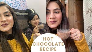 My Winter Drink || Hot Chocolate Recipe || Tanya Arora