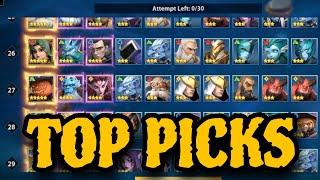 Beginner Wish: Best picks for each tier | Infinite Magic Raid