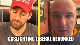 Debunking Gaslighting Liberal Over Trump & Trudeau Meeting! #politics #podcast