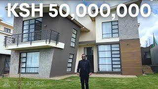 Inside Ksh.50,000,000 4 Bedroom #Maisonette in #Tilisi Kenya #housetours #realestate #mansion