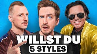 WILLST DU von Alligatoah in 5 anderen STYLES