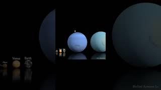 incredible solar system size comparison and find out how big our rocky little planet really is!